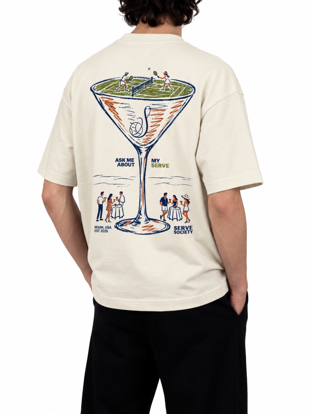 the tini tennis tee